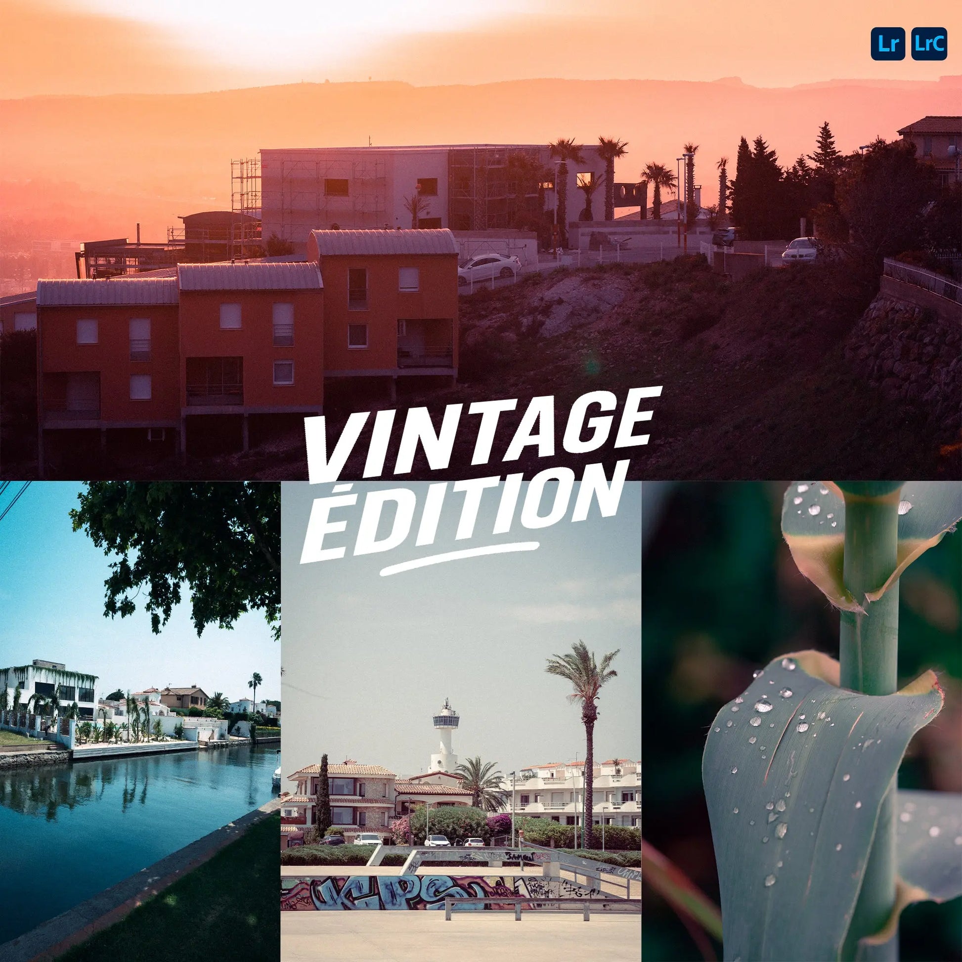 Ces presets lightroom vintage sont faits pour utiliser sur des portraits mais aussi des paysages.