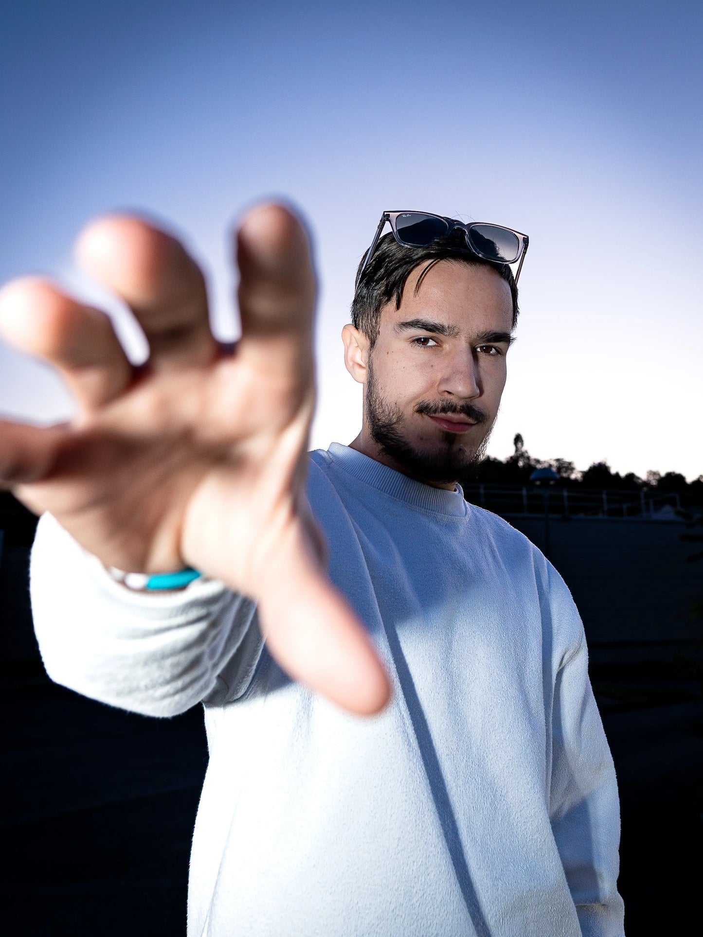 Photo en mode portrait avec un de mes presets Lightroom.