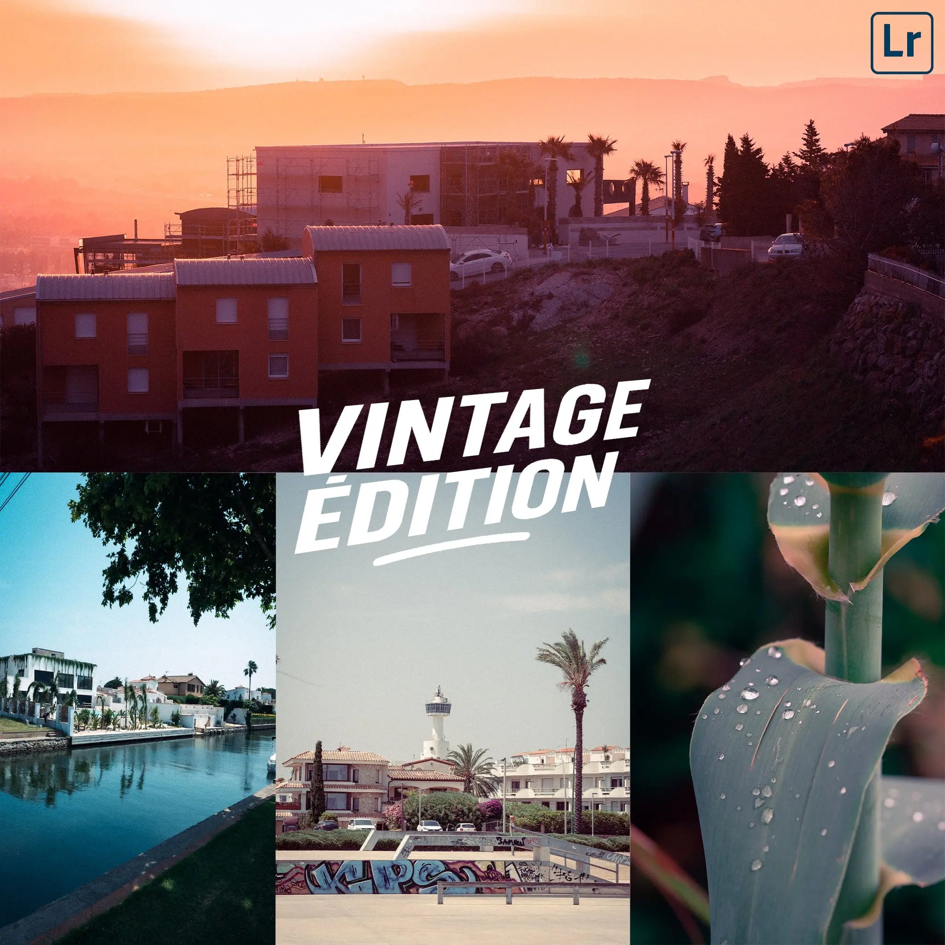 Ces presets lightroom vintage sont faits pour utiliser sur des portraits mais aussi des paysages.