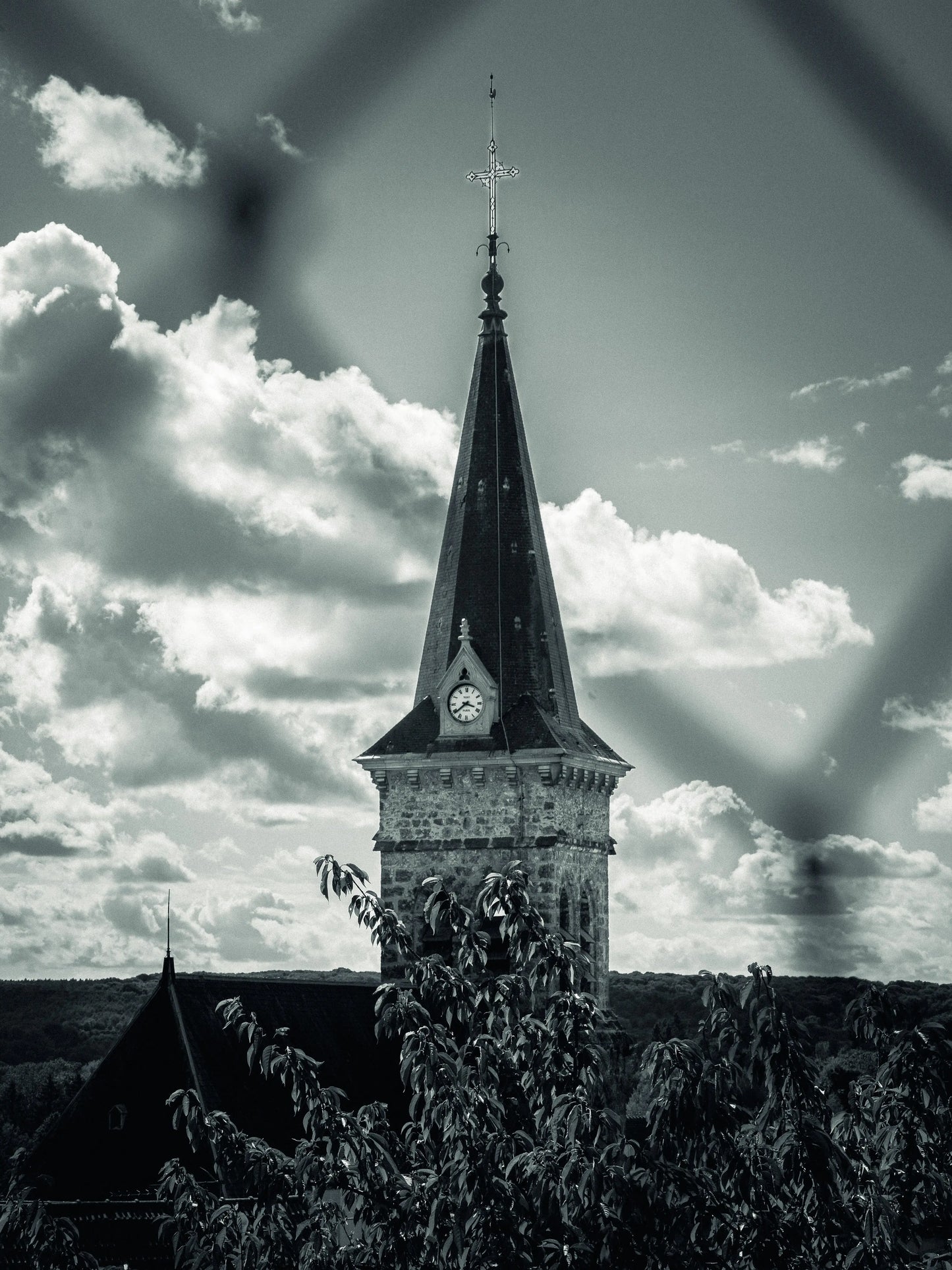 Photo de voyage avec un preset lightroom noir et blanc.