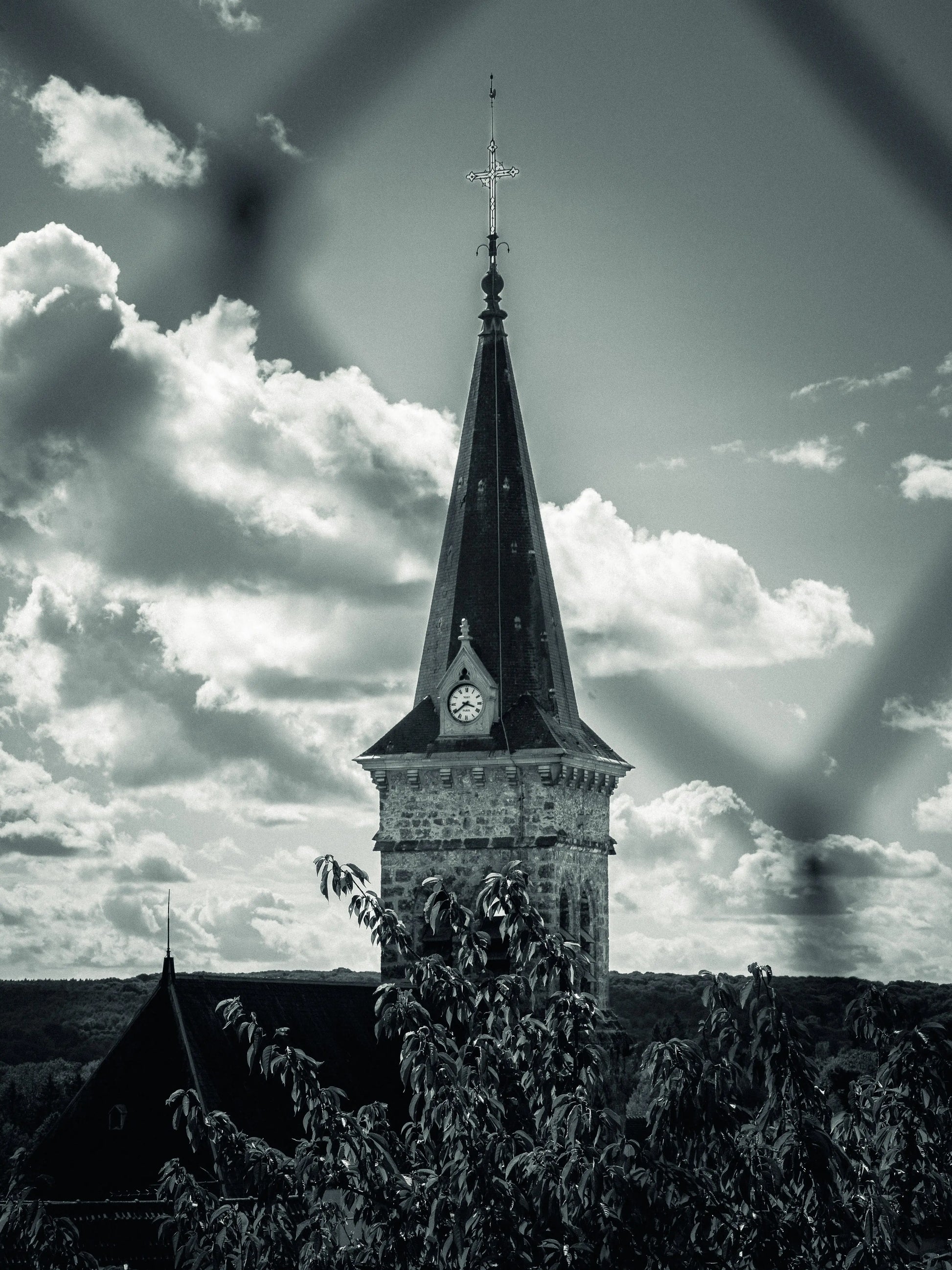 Photo de voyage avec un preset lightroom noir et blanc.