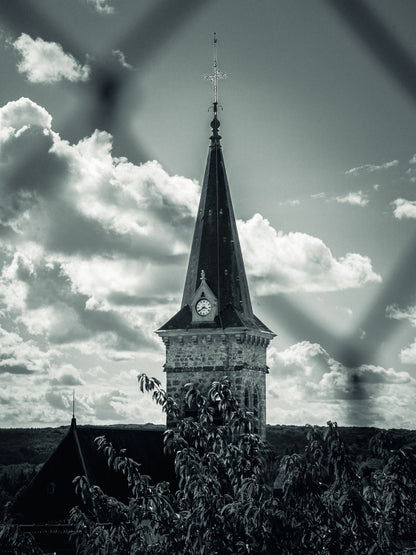 Photo de voyage avec un preset lightroom noir et blanc.